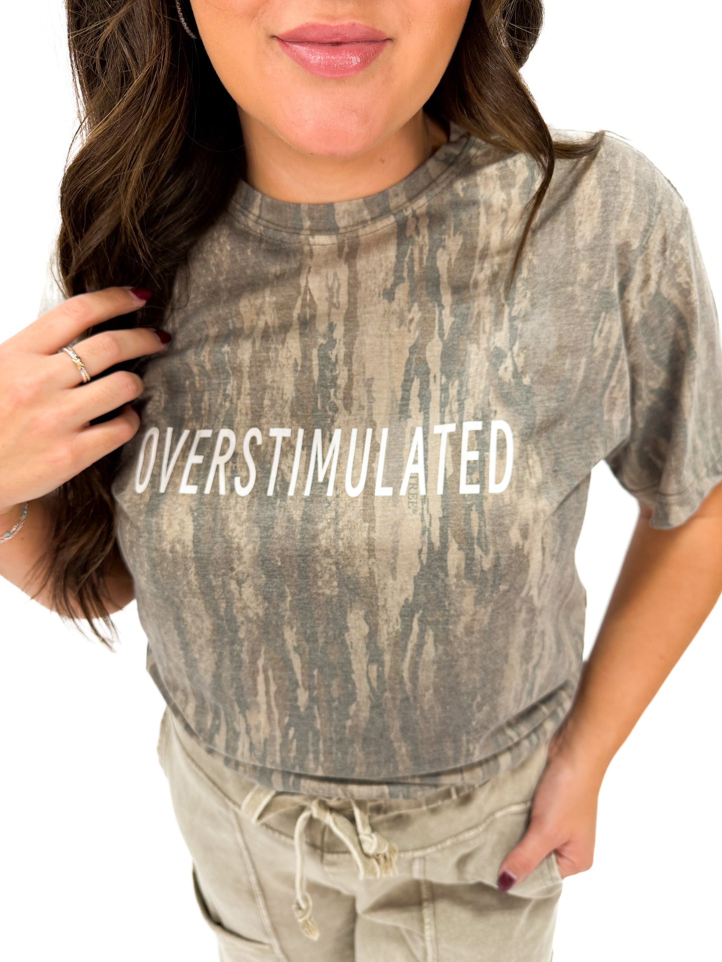OVERSTIMULATED TEE