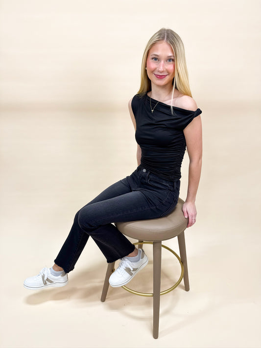 ALL MY LOVE ASYMMETRICAL TOP