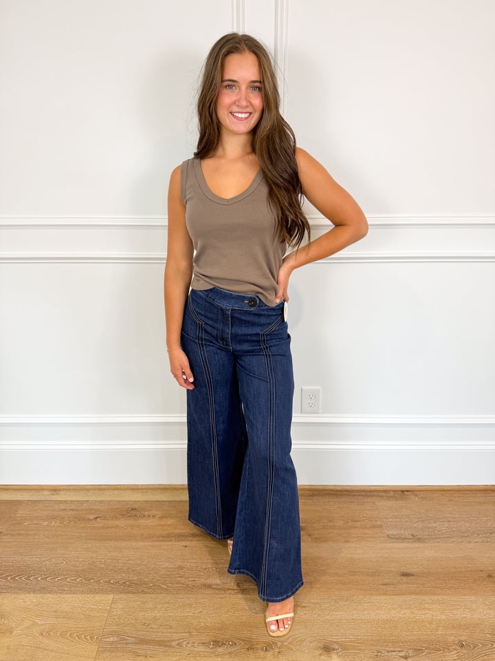 Z Supply Ellie V Neck Tank