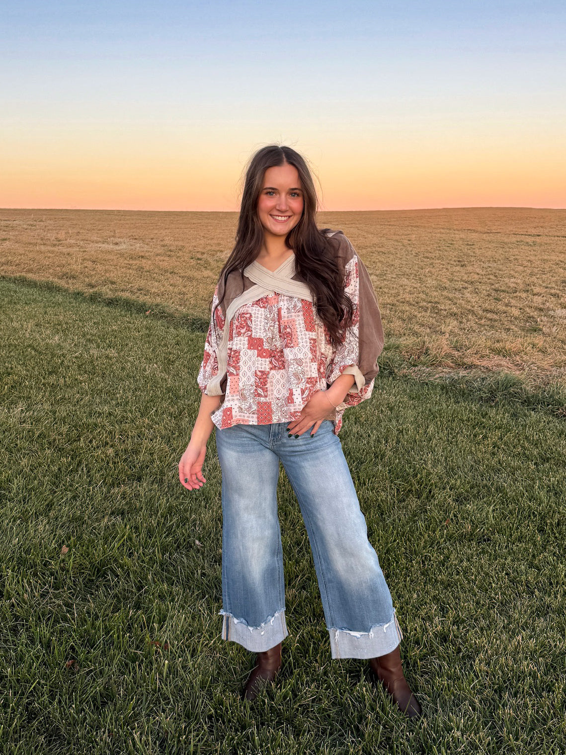 ROPING RODEO TOP