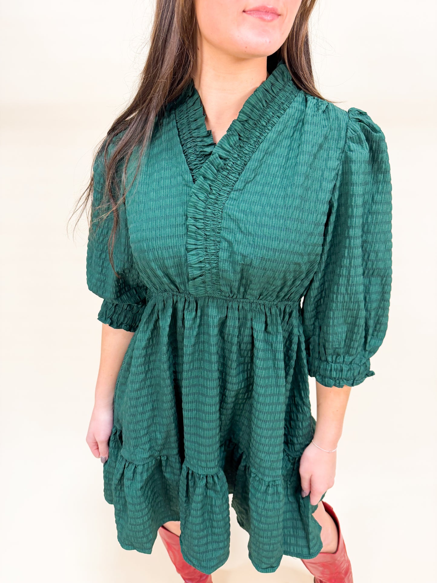 MISTLETOE MISCHIEF DRESS