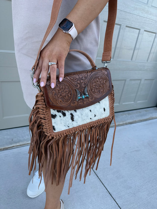 Classic Flap Medium Tassle Bag