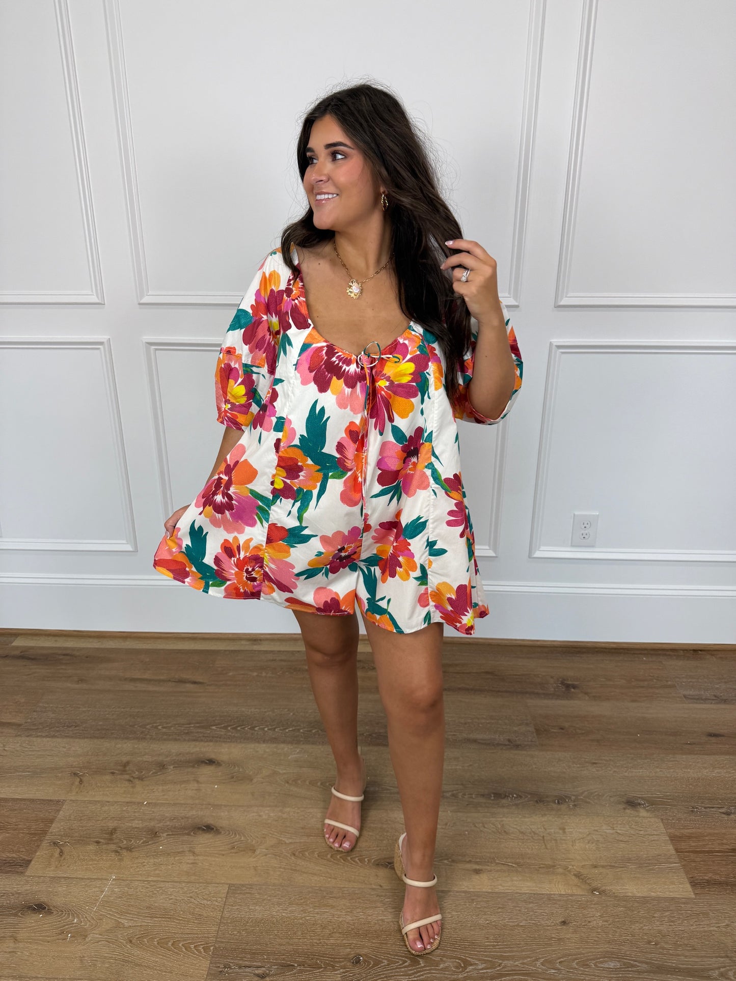 FEELING TROPICAL ROMPER