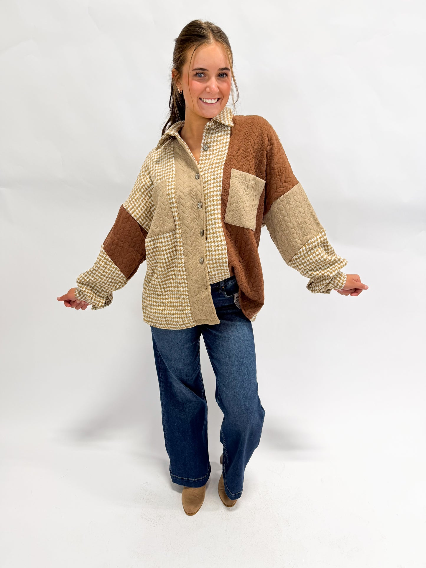 CABLE KNIT CASANOVA TOP