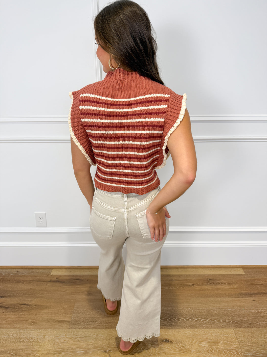 Sagebrush Stripe Sweater Tank