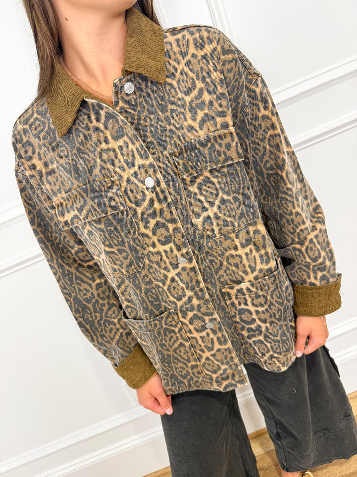Free Spirit Leopard Jacket