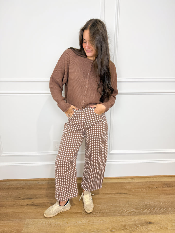 The Cozy Staple Button Cardigan