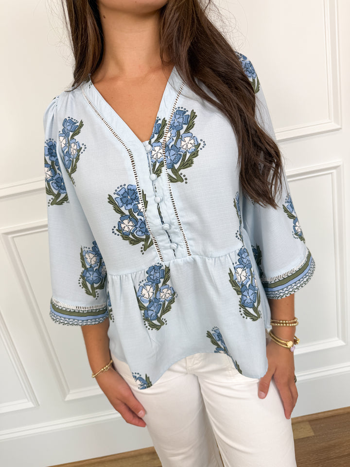FLOWER POWER TOP