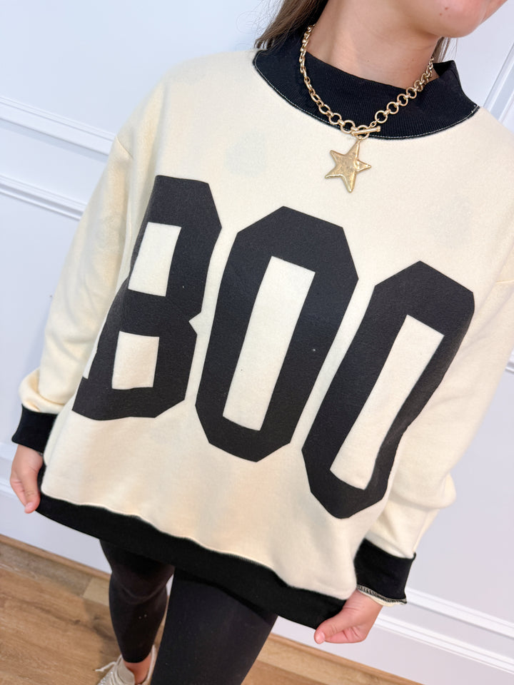 SPOOKY BOO SWEATER