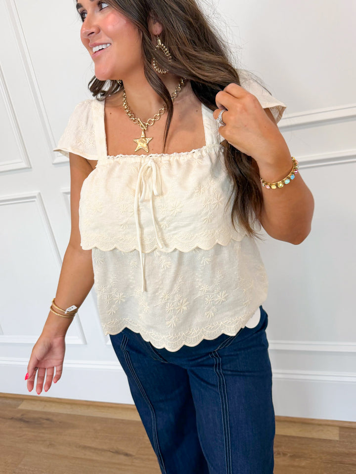 COASTAL CHARM TOP