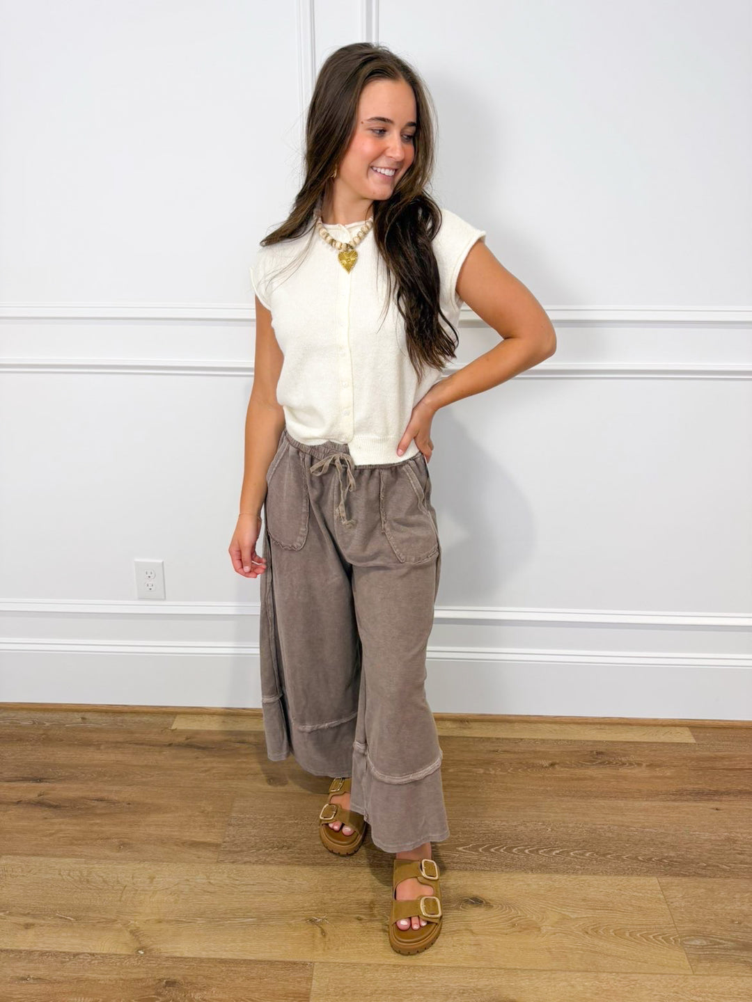Mocha Market Cardigan