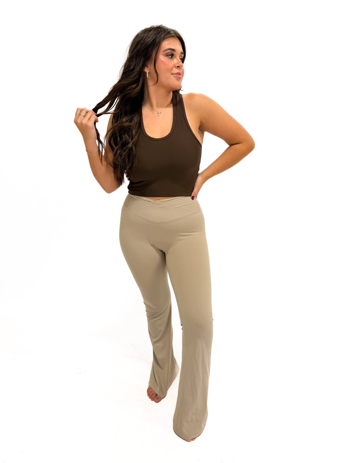 Camie Crossover Flare Legging