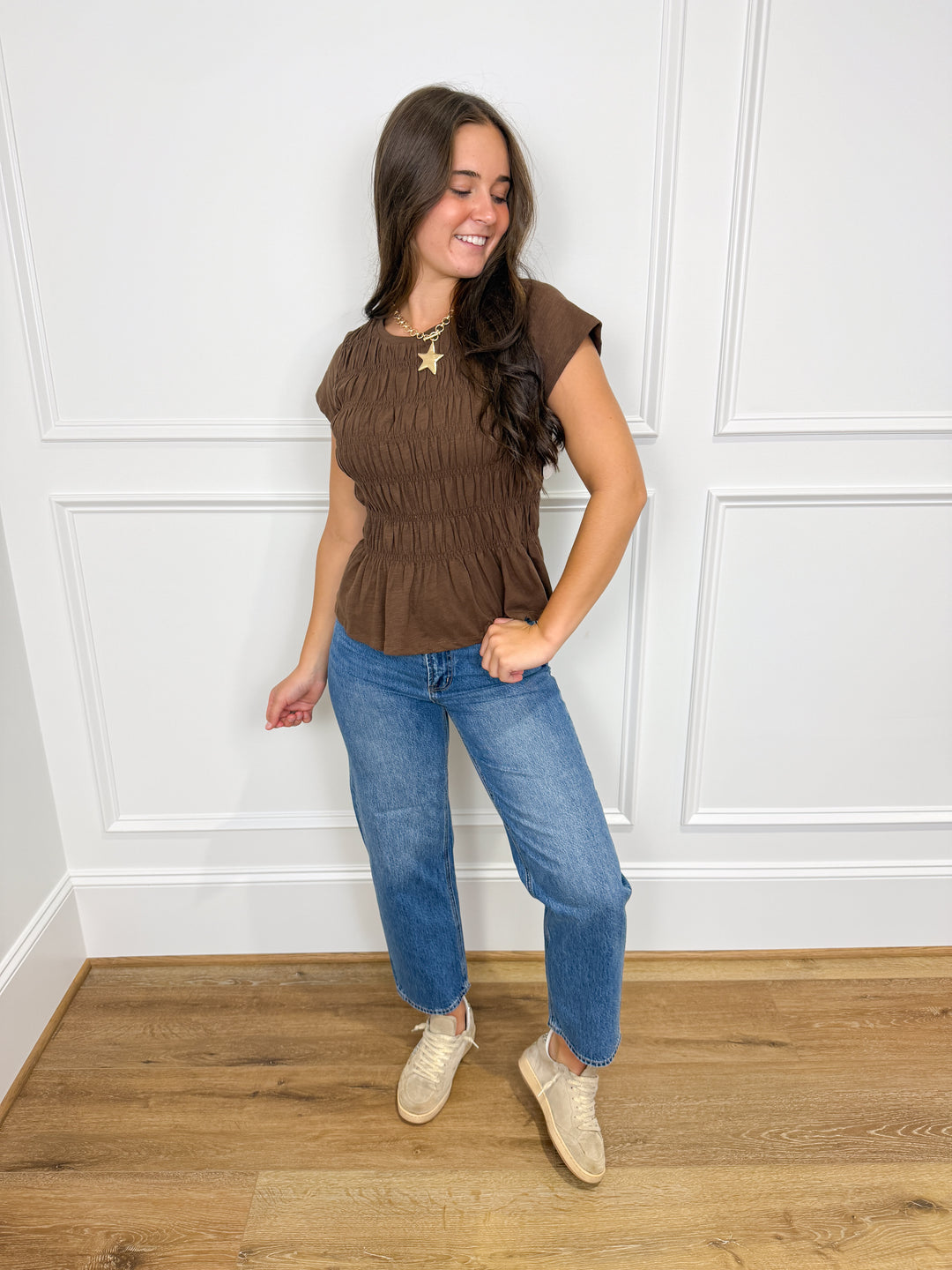 The Sweet Tea Smocked Top