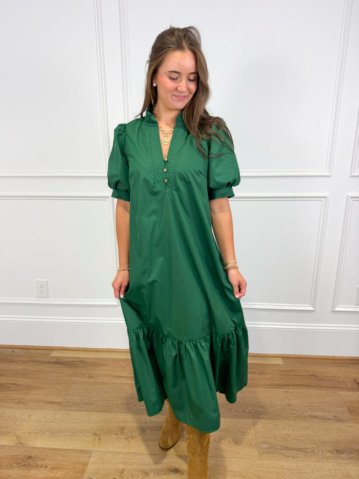 Autumn Romance Maxi Dress