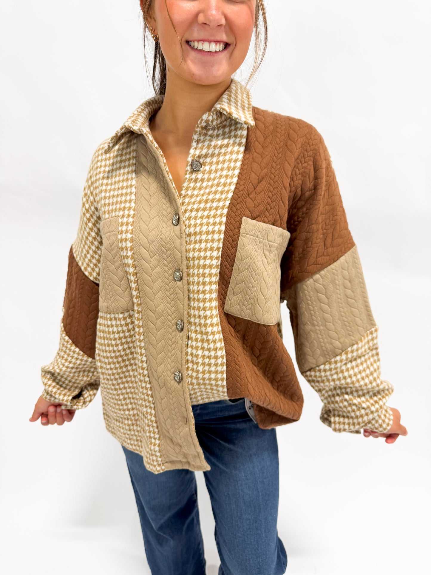 CABLE KNIT CASANOVA TOP