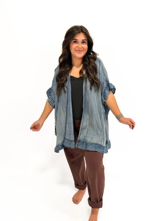 Falling For You Kimono