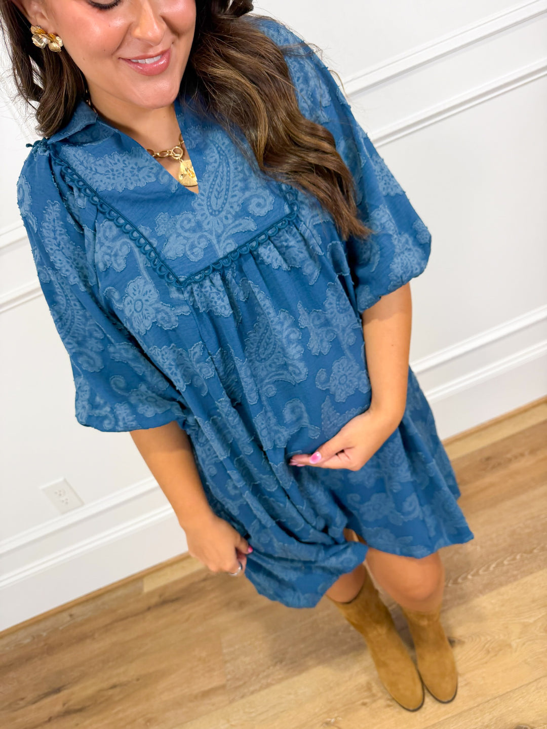BACK PORCH NIGHTS DRESS