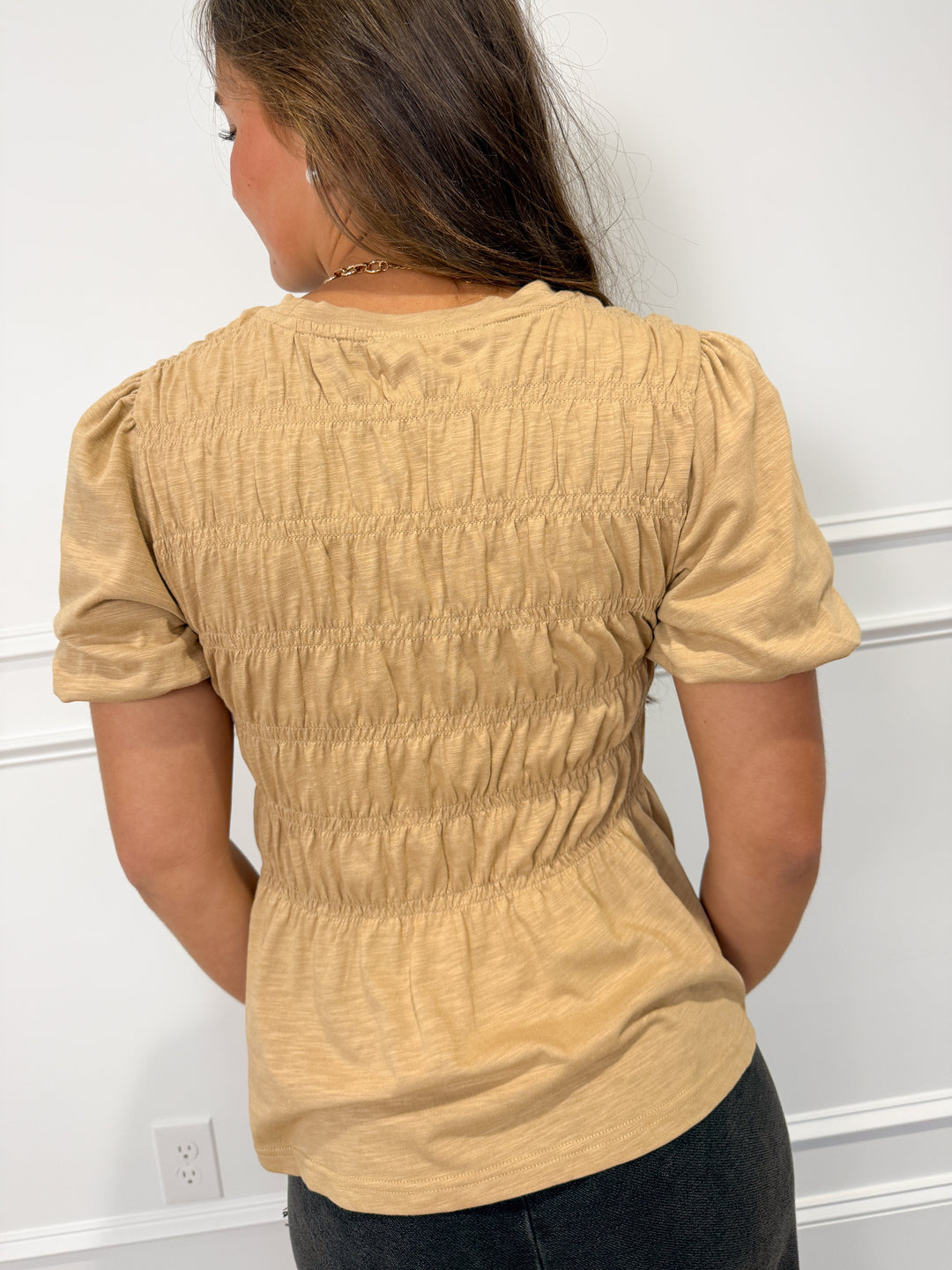 Harvest Muse Smocked Top