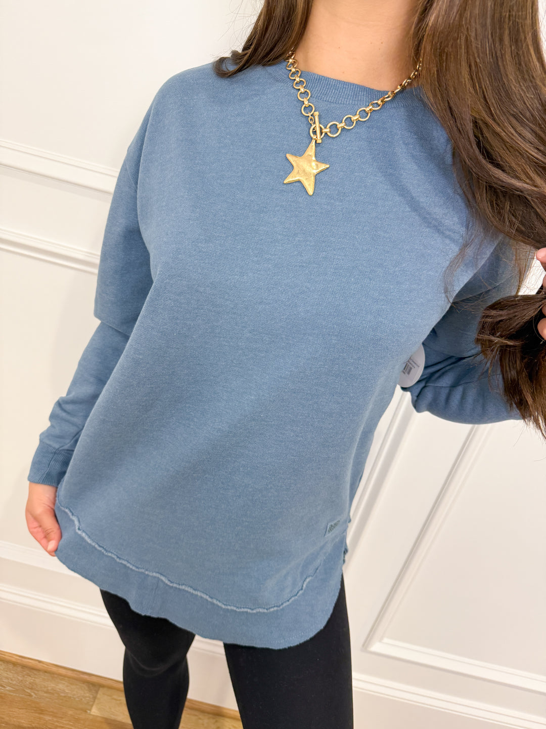 The Easygoing Hi-Lo Sweatshirt