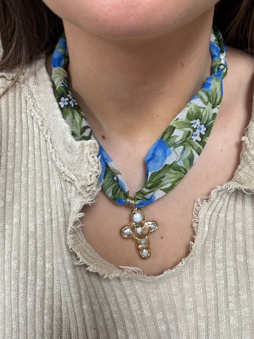 Scarf Charm Necklaces