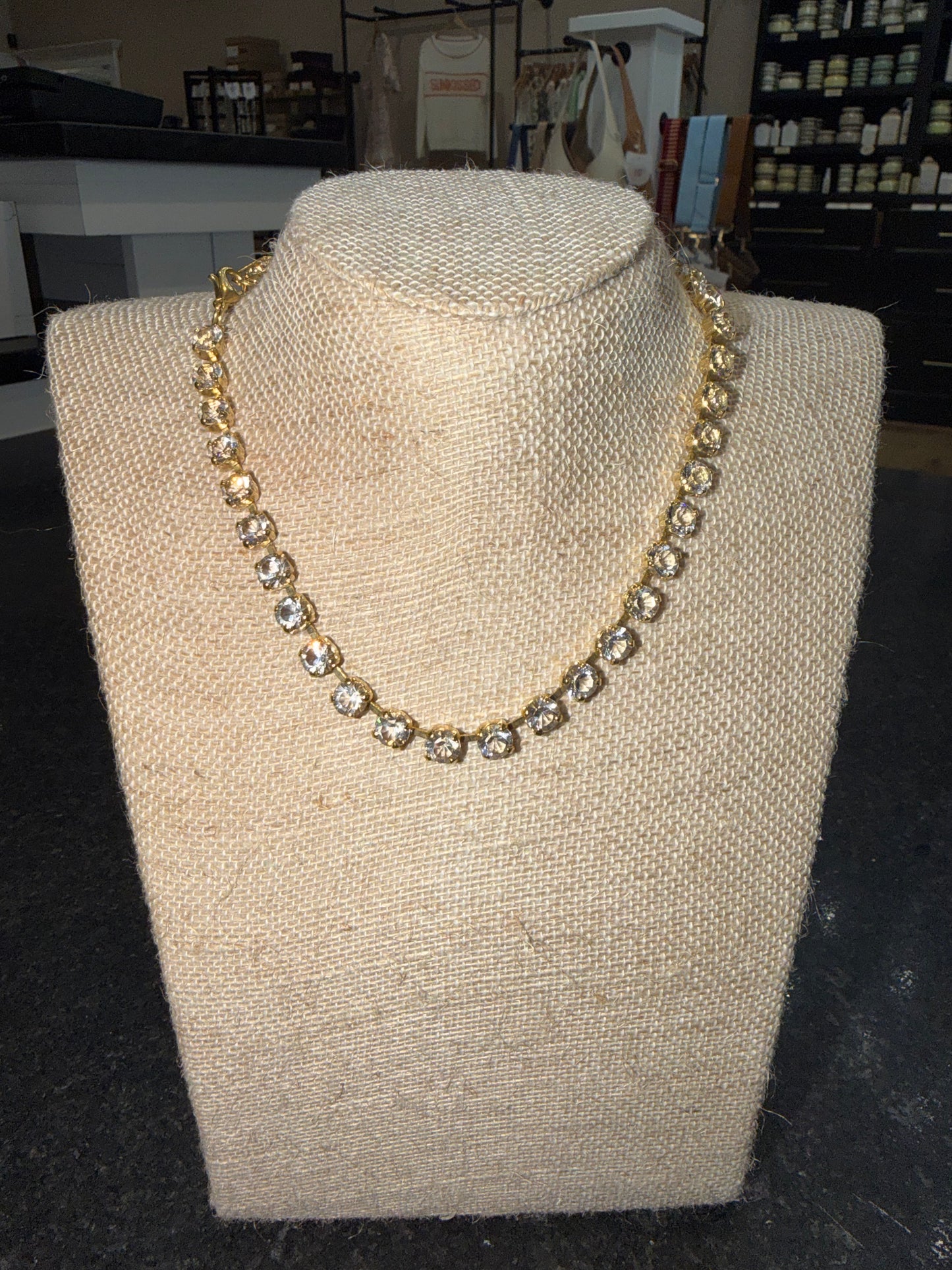 Tova Jewelry Sarina Necklace - Solids Clear