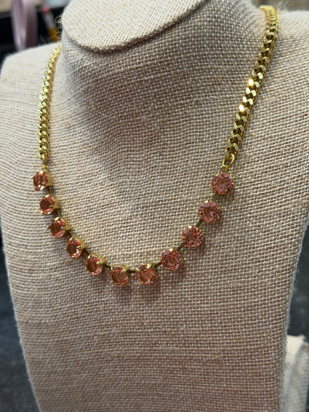 Mini Oakland Necklace - UF Vintage Rose