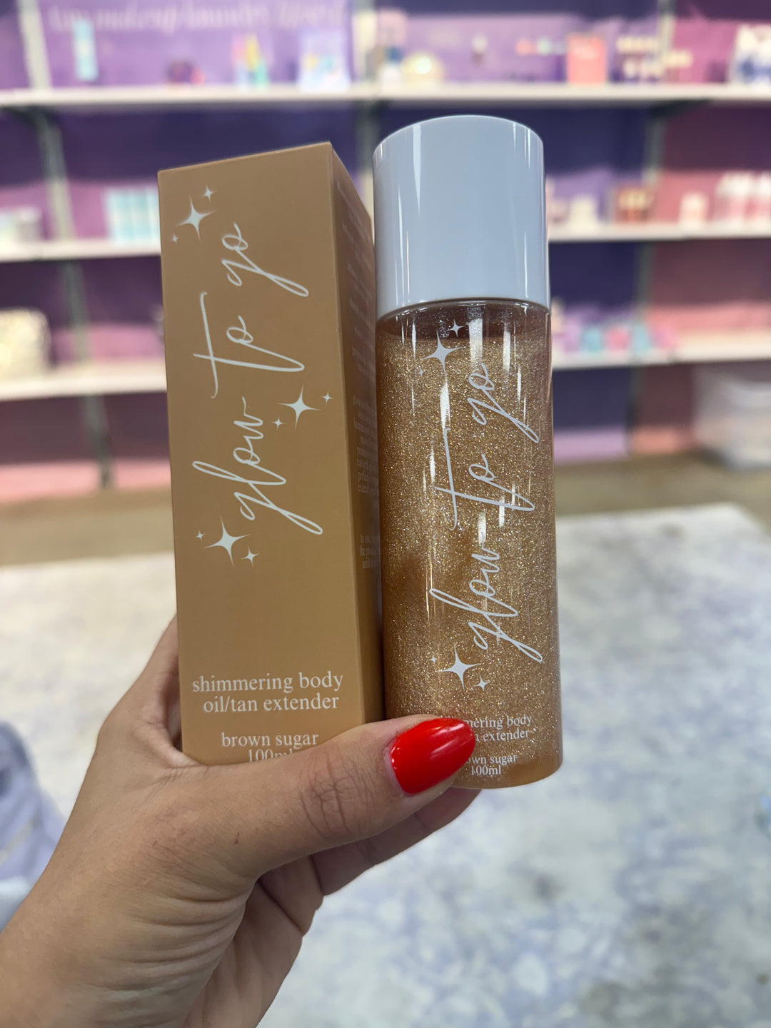 Glow To Go Body Oil &amp; Tan Extender