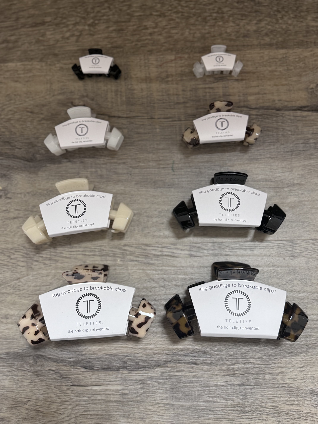 Teletie Classic Clips