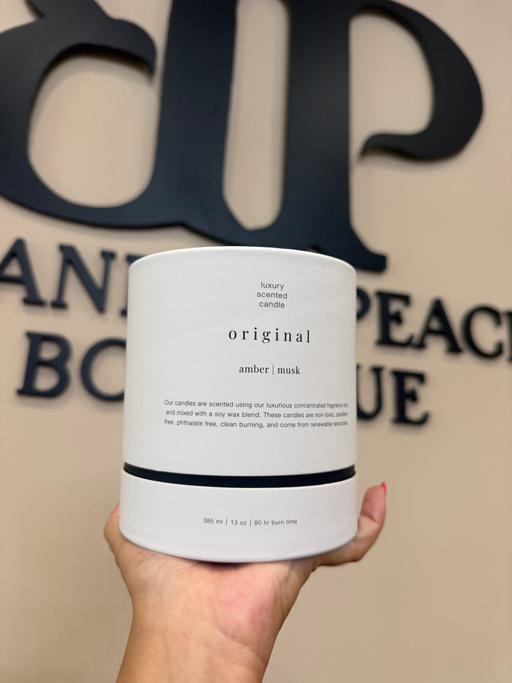Riddle Oil - Luxe Concrete Original Candle