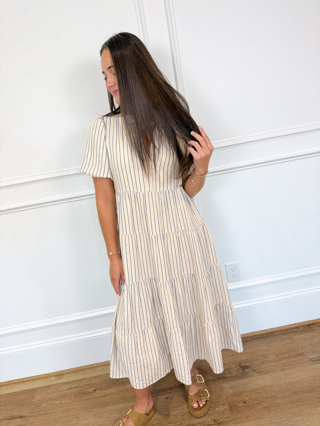 SHES STRIPED DRESS