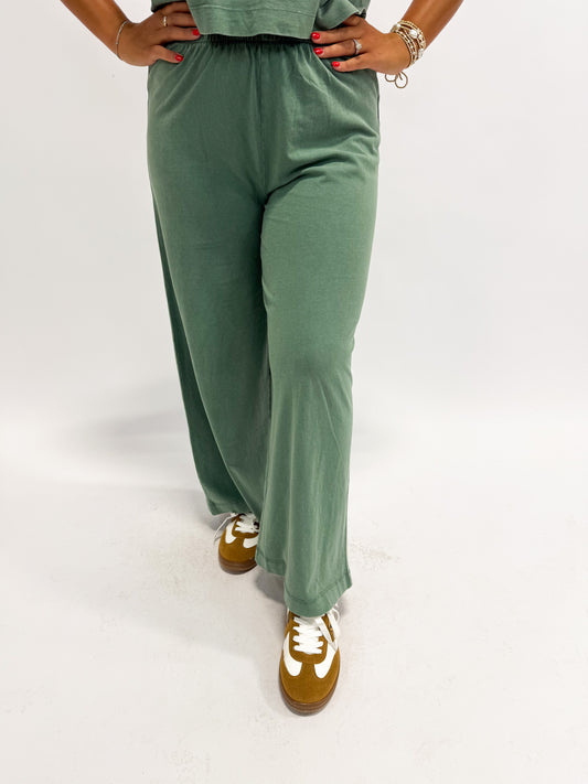 Z SUPPLY Scout Jersey Crop Flare Pant