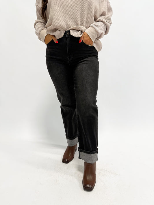 Charlotte High Rise Straight Jean