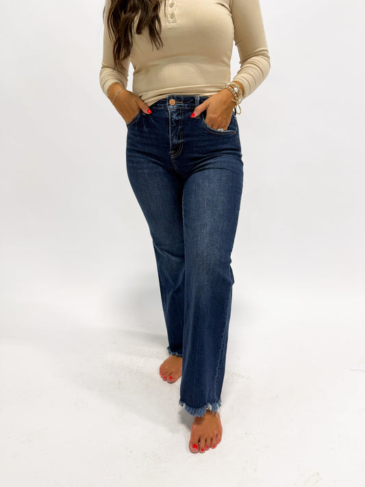 Daisy High Rise Straight Leg Jean