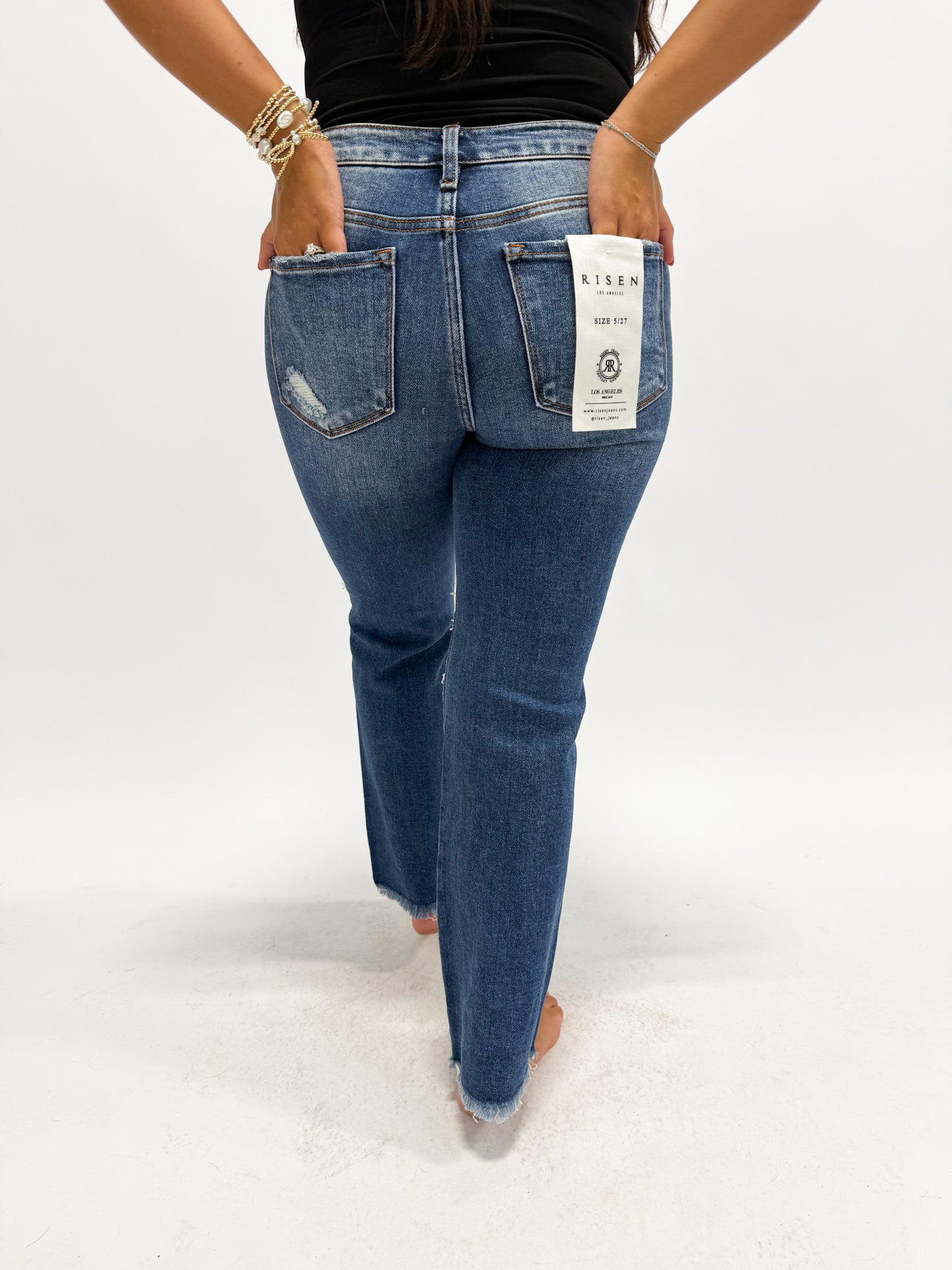 Cool Weather Crop Flare Jean