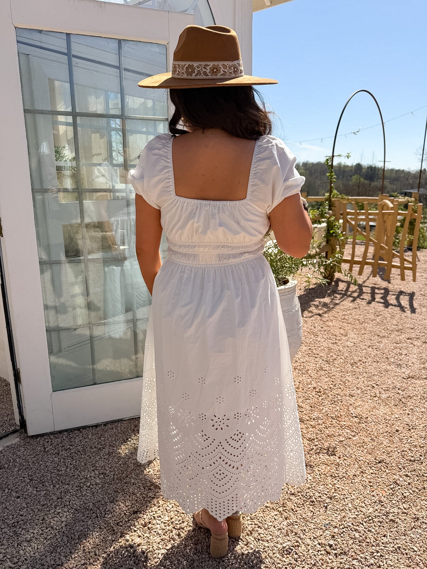IN HER BRIDAL ERA DRESS