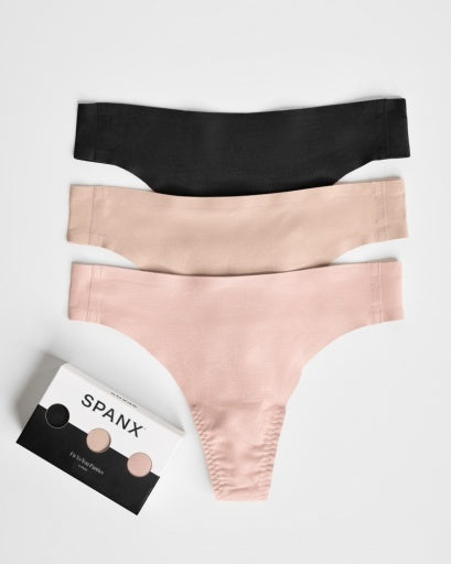 Spanx Fit-to-you Thong 3-pack