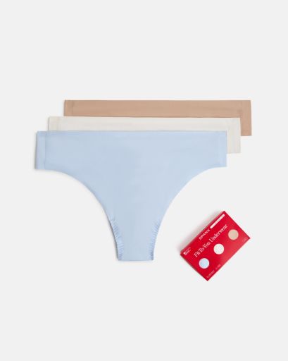 Spanx Fit-to-you Thong 3-pack