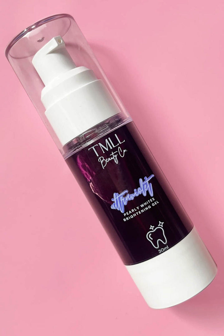 Ultraviolet Pearly White Teeth Whitening Gel-250 - TMLL Beauty Co - Skincare-TMLL Beauty Co-[option4]-[option5]-[option6]-Leather &amp; Lace Boutique Shop