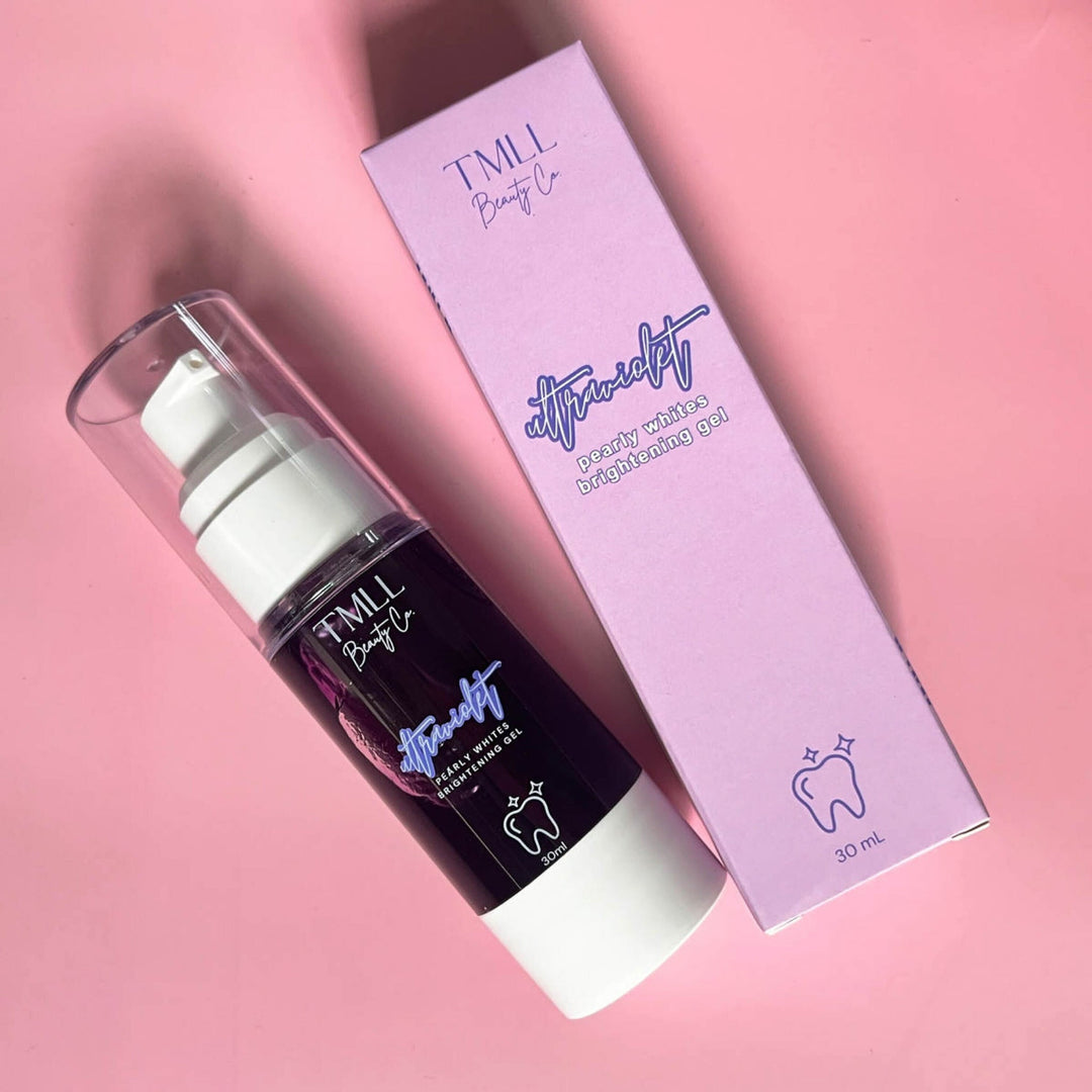 Ultraviolet Pearly White Teeth Whitening Gel-250 - TMLL Beauty Co - Skincare-TMLL Beauty Co-[option4]-[option5]-[option6]-Leather &amp; Lace Boutique Shop